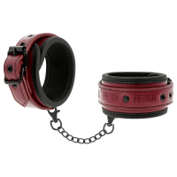 FETISH SUBMISSIVE DARK ROOM - ESPOSAS CUERO VEGANO CON FORRO DE NEOPRENO · FETISH SUBMISSIVE · Esposas