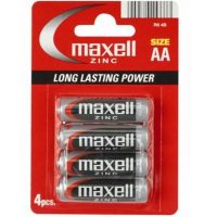 MAXELL - PILA SALINA MANGANESO AA R6 BLISTER*4 · MAXELL · Pilas Alcalinas