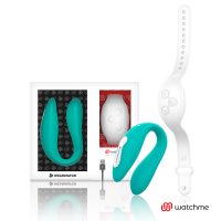 WEARWATCH - VIBRADOR DUAL TECHNOLOGY WATCHME AGUA MARINA / NÍVEO · WEARWATCH · Vibradores HI-TECH