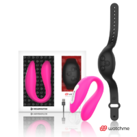 WEARWATCH - VIBRADOR DUAL TECHNOLOGY WATCHME FUCSIA /AZABACHE · WEARWATCH · 100% Sumergible