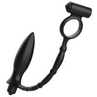 ADDICTED TOYS - PLUG ANAL CON ANILLO VIBRADOR · ADDICTED TOYS · Anillos con Plug
